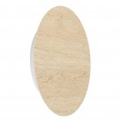 ALAMILO Απλίκα Τοίχου LED EGLO 901739 ξύλο H22cm FSC