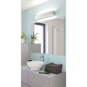 SANIA 5 Απλίκα Τοίχου LED EGLO 99692 νίκελ L62cm IP44