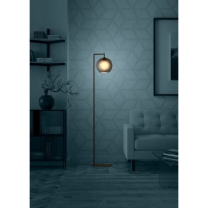 ARANGONA Φωτιστικό Δαπέδου EGLO 390254 μαύρο/γκρι ματ L171,5cm