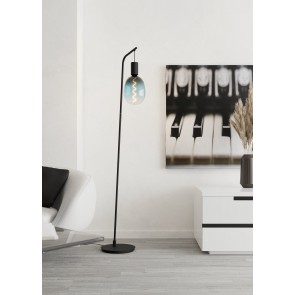 CRANLEY Φωτιστικό Δαπέδου EGLO 43758 μαύρο L170cm