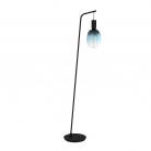 CRANLEY Φωτιστικό Δαπέδου EGLO 43758 μαύρο L170cm