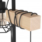 TOWNSHEND 5 Φωτιστικό Δαπέδου 2φωτο FSC EGLO 44081 μαύρο/ξύλο L166,5cm TOWNSHEND 5 Φωτιστικό Δαπέδου 2φωτο FSC EGLO 44081 μαύρο/ξύλο L166,5cm