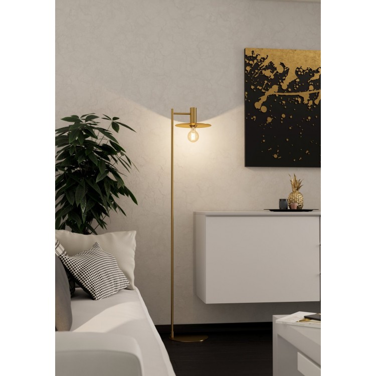 ESCANDELL Φωτιστικό Δαπέδου EGLO 900735 χρυσό L156cm