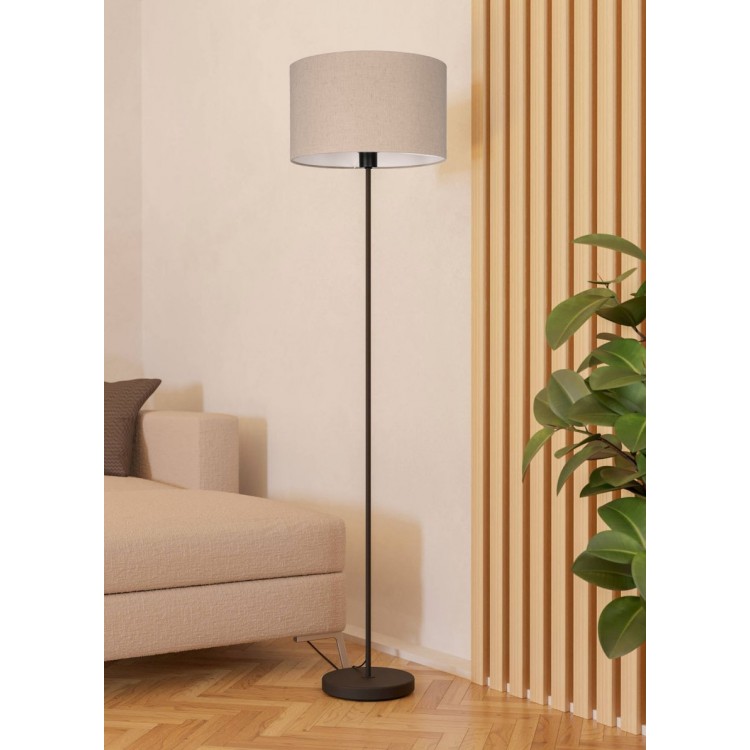 FENIGLIA Φωτιστικό Δαπέδου EGLO 900862 μπεζ λινό L151cm