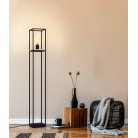 LIBERTAD Φωτιστικό Δαπέδου FSC EGLO 99798 μαύρο/ξύλο L128,5cm