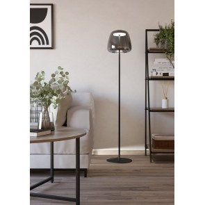 ALFERO-Z Φωτιστικό Δαπέδου LED EGLO 901196 φιμέ μαύρο L139.5cm