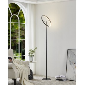 CASTELPOTO Φωτιστικό Δαπέδου LED Dimmable EGLO 901972 μαύρο L180cm