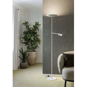 CONIVARINO Φωτιστικό Δαπέδου LED EGLO 901978 λευκό L170cm
