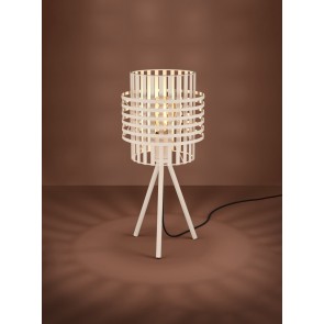 OLTAMAR Επιτραπέζιο Φωτιστικό EGLO 390148 μπεζ H45,5cm