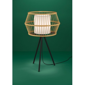 MONTERROSO Επιτραπέζιο Φωτιστικό EGLO 390235 λευκό ξύλο H56cm
