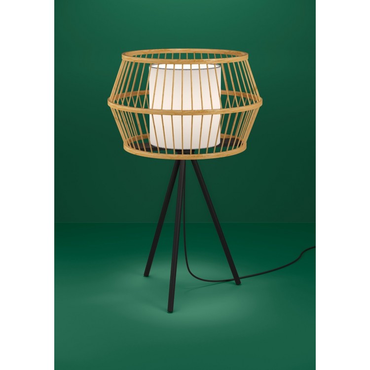 MONTERROSO Επιτραπέζιο Φωτιστικό EGLO 390235 λευκό ξύλο H56cm MONTERROSO Επιτραπέζιο Φωτιστικό EGLO 390235 λευκό ξύλο H56cm
