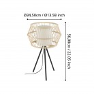 MONTERROSO Επιτραπέζιο Φωτιστικό EGLO 390235 λευκό ξύλο H56cm MONTERROSO Επιτραπέζιο Φωτιστικό EGLO 390235 λευκό ξύλο H56cm