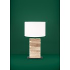CONTESSORE Επιτραπέζιο Φωτιστικό EGLO 39917 λευκό ξύλο H62,5cm