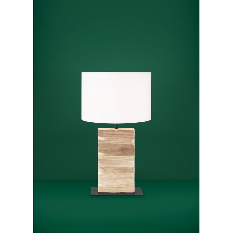 CONTESSORE Επιτραπέζιο Φωτιστικό EGLO 39917 λευκό ξύλο H62,5cm