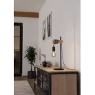 TOWNSHEND Επιτραπέζιο Φωτιστικό EGLO 43515 μαύρο ξύλο H50cm TOWNSHEND Επιτραπέζιο Φωτιστικό EGLO 43515 μαύρο ξύλο H50cm