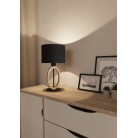 BASILDON 1 Επιτραπέζιο Φωτιστικό EGLO 43569 μαύρο ξύλο H42,5cm BASILDON 1 Επιτραπέζιο Φωτιστικό EGLO 43569 μαύρο ξύλο H42,5cm