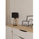 BASILDON 1 Επιτραπέζιο Φωτιστικό EGLO 43569 μαύρο ξύλο H42,5cm BASILDON 1 Επιτραπέζιο Φωτιστικό EGLO 43569 μαύρο ξύλο H42,5cm