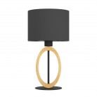 BASILDON 1 Επιτραπέζιο Φωτιστικό EGLO 43569 μαύρο ξύλο H42,5cm BASILDON 1 Επιτραπέζιο Φωτιστικό EGLO 43569 μαύρο ξύλο H42,5cm