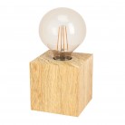 PRESTWICK Επιτραπέζιο Φωτιστικό EGLO 43733 φυσικό ξύλο H9,5cm PRESTWICK Επιτραπέζιο Φωτιστικό EGLO 43733 φυσικό ξύλο H9,5cm