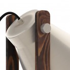 CAWTON Επιτραπέζιο Φωτιστικό EGLO 43953 μέταλλο ξύλο H38cm