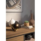 MACCLES Επιτραπέζιο Φωτιστικό EGLO 43959 μαύρο ξύλο H15cm