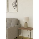 CAPALBIO Επιτραπέζιο Φωτιστικό EGLO 900823 εκρού λευκό H41cm