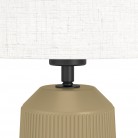 CAPALBIO Επιτραπέζιο Φωτιστικό EGLO 900823 εκρού λευκό H41cm