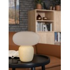 CAHUAMA Επιτραπέζιο Φωτιστικό EGLO 99824 μπεζ γυαλί H30cm