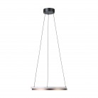 MEZZOMONTE Κρεμαστό Φωτιστικό LED EGLO 901826 μπρονζέ/μαύρο Ø48cm