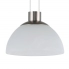 MONTEFIO Κρεμαστό Φωτιστικό LED EGLO 93468 ασημί/γυαλί L88,5cm