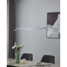LASANA 2 Κρεμαστό Φωτιστικό LED EGLO 96104 ασημί L120cm