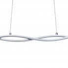 LASANA 2 Κρεμαστό Φωτιστικό LED EGLO 96104 ασημί L120cm