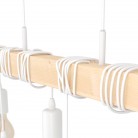 TOWNSHEND Κρεμαστό Φωτιστικό EGLO 43705 λευκό ξύλινο L100cm