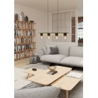 BAILRIGG Κρεμαστό Φωτιστικό EGLO 43902 μαύρο ξύλινο L89,5cm BAILRIGG Κρεμαστό Φωτιστικό EGLO 43902 μαύρο ξύλινο L89,5cm