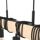TOWNSHEND Κρεμαστό Φωτιστικό EGLO 44099 μαύρο ξύλινο L150cm TOWNSHEND Κρεμαστό Φωτιστικό EGLO 44099 μαύρο ξύλινο L150cm