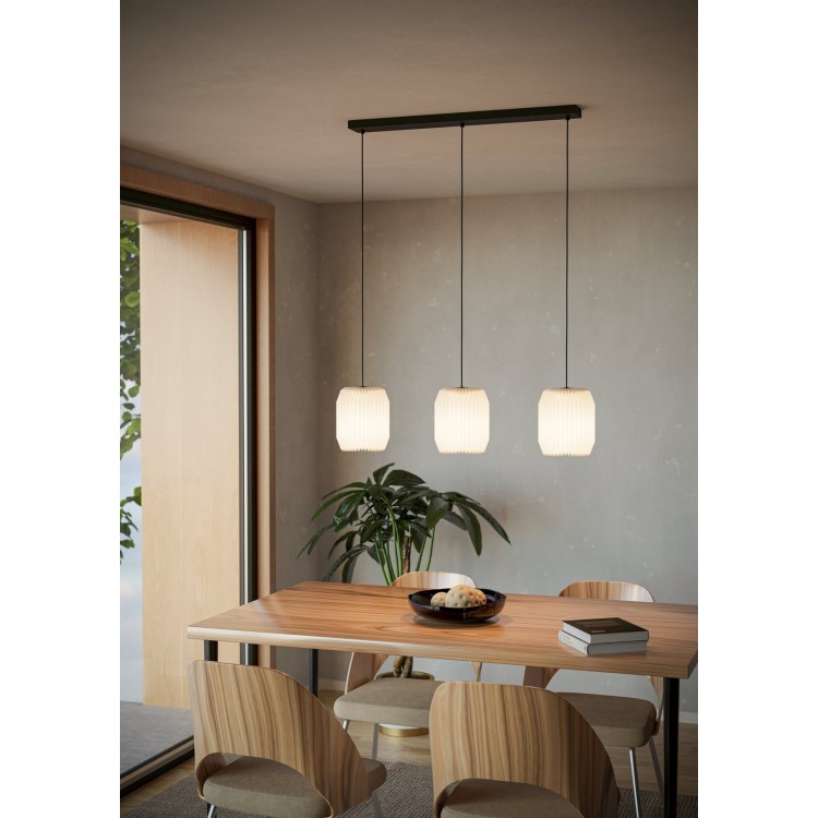 BELGRAVE Κρεμαστό Φωτιστικό EGLO 44102 λευκό χάρτινο L88cm BELGRAVE Κρεμαστό Φωτιστικό EGLO 44102 λευκό χάρτινο L88cm