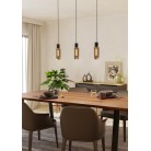 MAIONE Κρεμαστό Φωτιστικό EGLO 901005 φιμέ γυάλινο L77cm MAIONE Κρεμαστό Φωτιστικό EGLO 901005 φιμέ γυάλινο L77cm