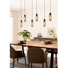 MAIONE Κρεμαστό Φωτιστικό EGLO 901006 φιμέ γυάλινο L138cm MAIONE Κρεμαστό Φωτιστικό EGLO 901006 φιμέ γυάλινο L138cm