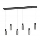 MAIONE Κρεμαστό Φωτιστικό EGLO 901006 φιμέ γυάλινο L138cm MAIONE Κρεμαστό Φωτιστικό EGLO 901006 φιμέ γυάλινο L138cm