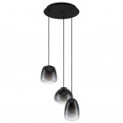 AGUILARES Κρεμαστό Φωτιστικό EGLO 900196 φιμέ γυάλινο Ø43cm AGUILARES Κρεμαστό Φωτιστικό EGLO 900196 φιμέ γυάλινο Ø43cm