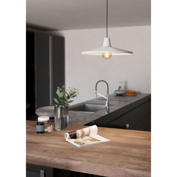 MINIERE Κρεμαστό Φωτιστικό EGLO 900833 γκρι μεταλικό Ø42cm MINIERE Κρεμαστό Φωτιστικό EGLO 900833 γκρι μεταλικό Ø42cm