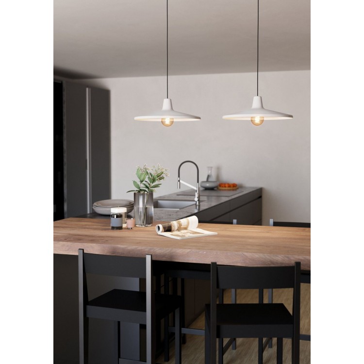 MINIERE Κρεμαστό Φωτιστικό EGLO 900834 γκρι μεταλικό Ø42cm MINIERE Κρεμαστό Φωτιστικό EGLO 900834 γκρι μεταλικό Ø42cm