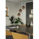 ARISCANI 1 Κρεμαστό Φωτιστικό EGLO 901925 μαύρο χρώμα χαλκού γυάλινο Ø42,5cm ARISCANI 1 Κρεμαστό Φωτιστικό EGLO 901925 μαύρο χρώμα χαλκού γυάλινο Ø42,5cm