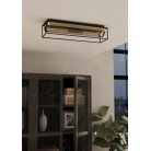 NOHALES Φωτιστικό Οροφής EGLO 43787 μαύρο μπρονζέ L64cm NOHALES Φωτιστικό Οροφής EGLO 43787 μαύρο μπρονζέ L64cm