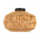 SHELDON Φωτιστικό Οροφής EGLO 44142 μπεζ μαύρο Ø38cm SHELDON Φωτιστικό Οροφής EGLO 44142 μπεζ μαύρο Ø38cm