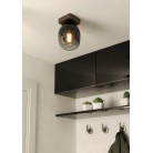 FILAGO Φωτιστικό Οροφής EGLO 900825 φιμέ ξύλινο Ø14,5cm FILAGO Φωτιστικό Οροφής EGLO 900825 φιμέ ξύλινο Ø14,5cm