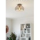 MOGANO 3 Φωτιστικό Οροφής EGLO 901746 μπεζ Ø28cm