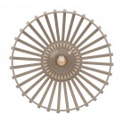 MOGANO 3 Φωτιστικό Οροφής EGLO 901746 μπεζ Ø28cm