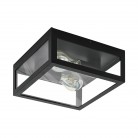 AMEZOLA Φωτιστικό Οροφής EGLO 99122 μαύρο γυάλινο L29cm AMEZOLA Φωτιστικό Οροφής EGLO 99122 μαύρο γυάλινο L29cm
