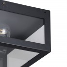 AMEZOLA Φωτιστικό Οροφής EGLO 99122 μαύρο γυάλινο L29cm AMEZOLA Φωτιστικό Οροφής EGLO 99122 μαύρο γυάλινο L29cm